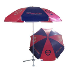 Wholesale Advertising Promotional Umbrella PVC Material Cheap Beach Sun Umbrella